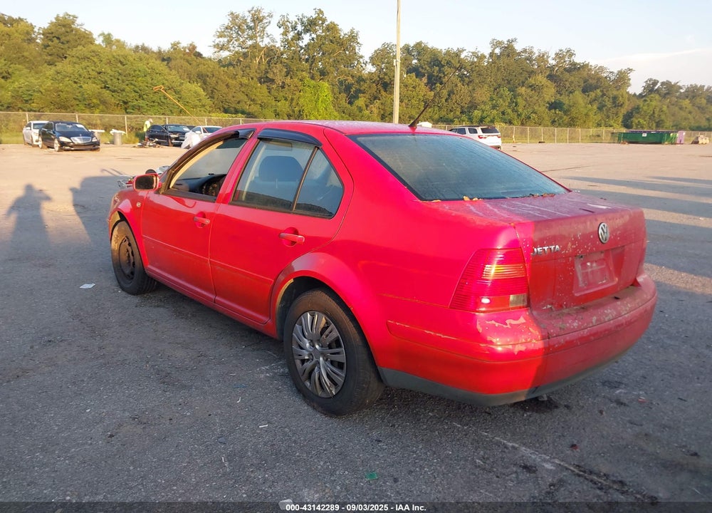 2001 VOLKSWAGEN JETTA GL VIN: 3VWRS29M21M039283