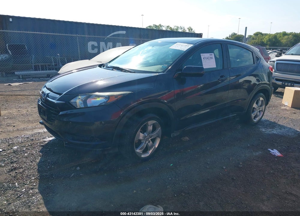 2016 HONDA HR-V VIN: 3CZRU6H31GM742261