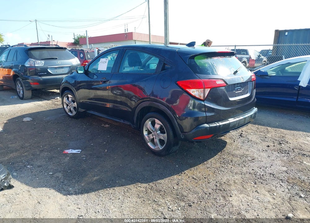 2016 HONDA HR-V VIN: 3CZRU6H31GM742261