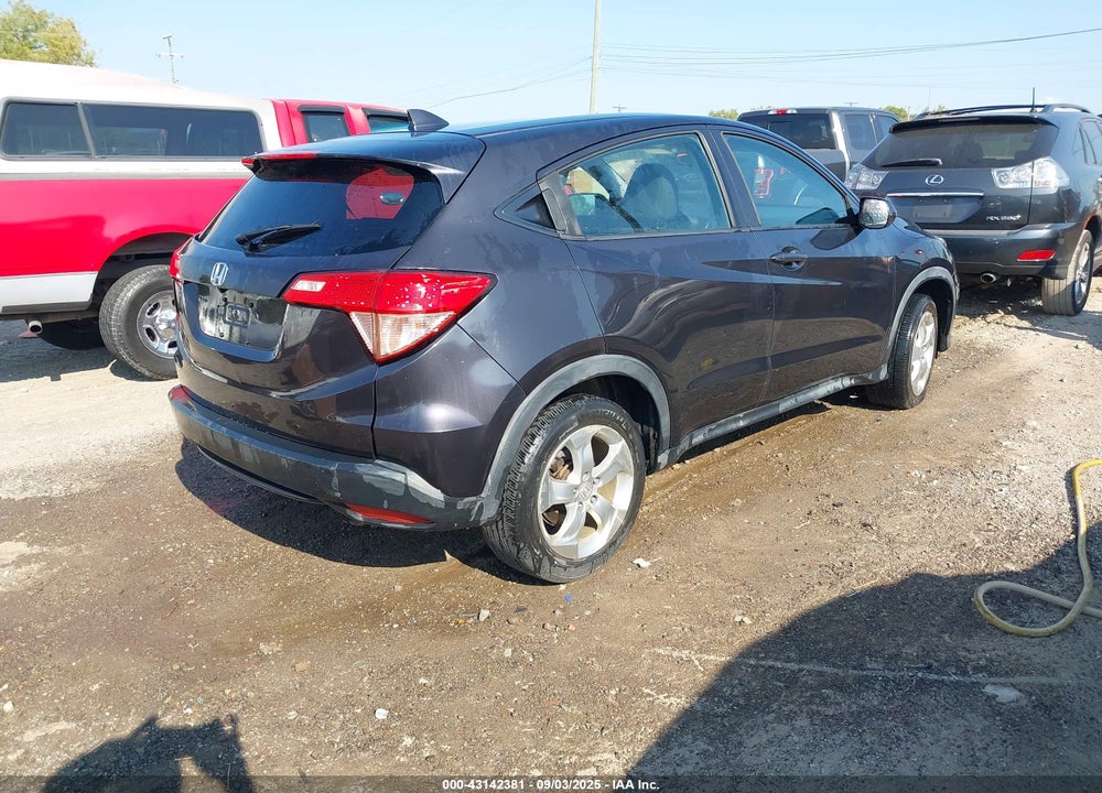 2016 HONDA HR-V VIN: 3CZRU6H31GM742261