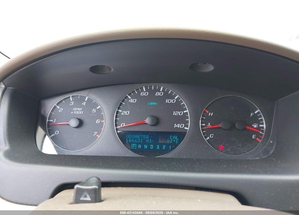 2006 CHEVROLET IMPALA LTZ VIN: 2G1WU581X69200707
