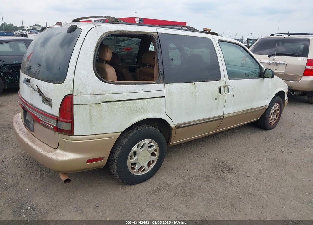 1998 MERCURY VILLAGER GS/LS/NAUTICA VIN: 4M2ZV111XWDJ23824