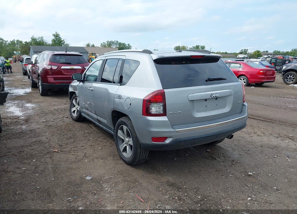 2016 JEEP COMPASS VIN: 1C4NJDEB7GD730317