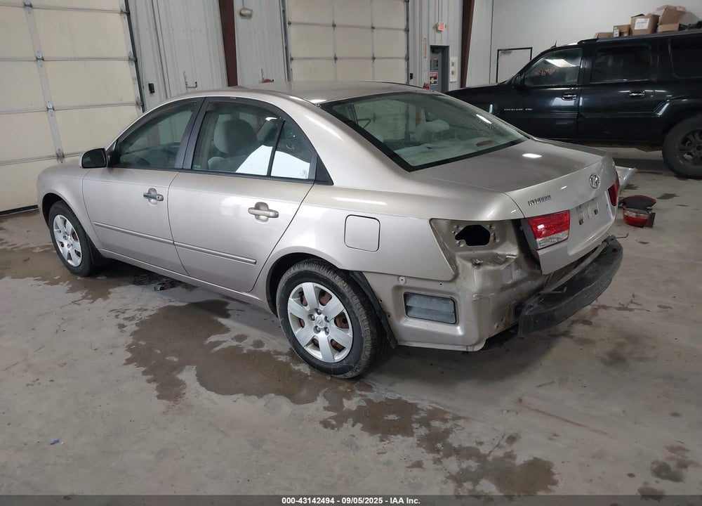 2007 HYUNDAI SONATA GLS VIN: 5NPET46C87H205066