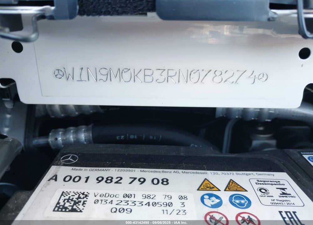 2024 MERCEDES-BENZ EQB VIN: W1N9M0KB3RN078274