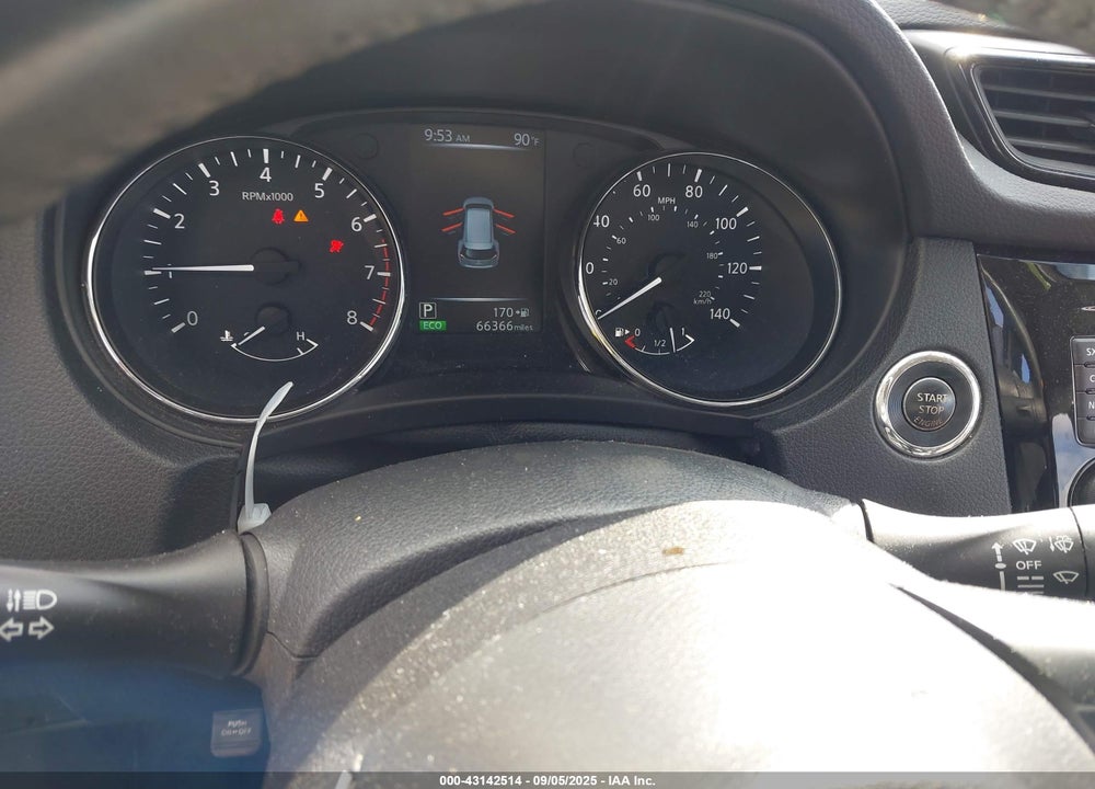 2017 NISSAN ROGUE VIN: 5N1AT2MV6HC839086