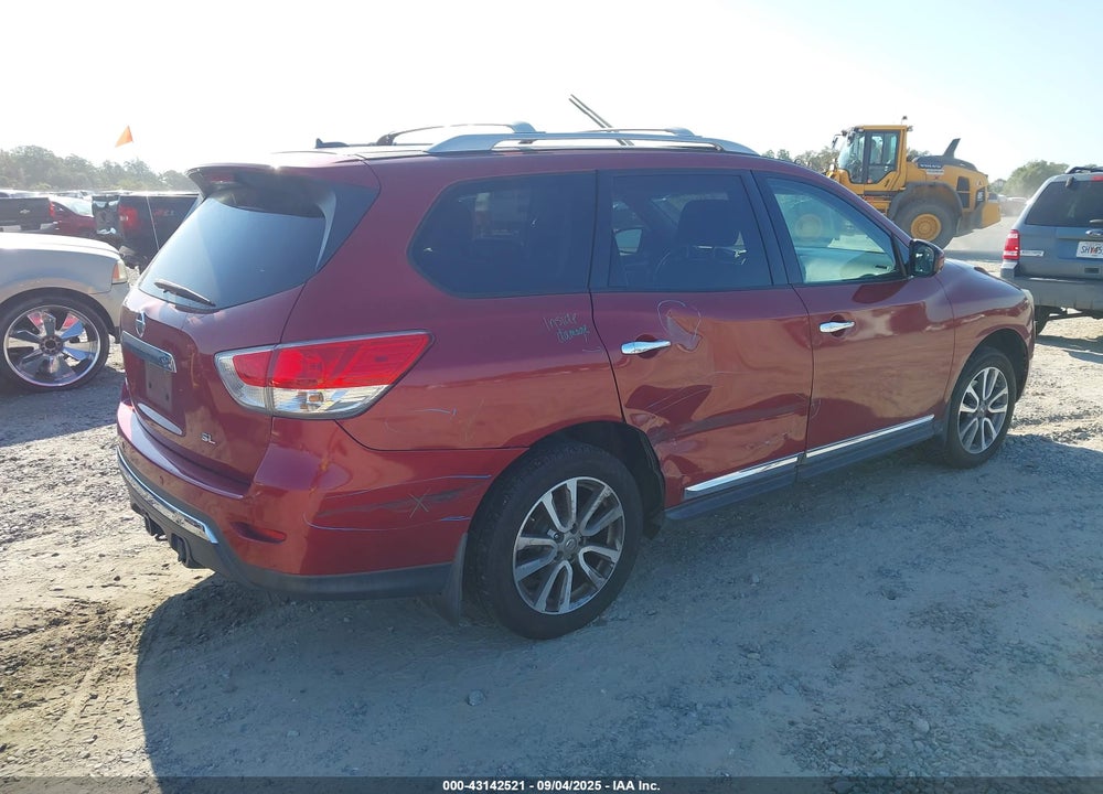 2013 NISSAN PATHFINDER SL VIN: 5N1AR2MN0DC602411