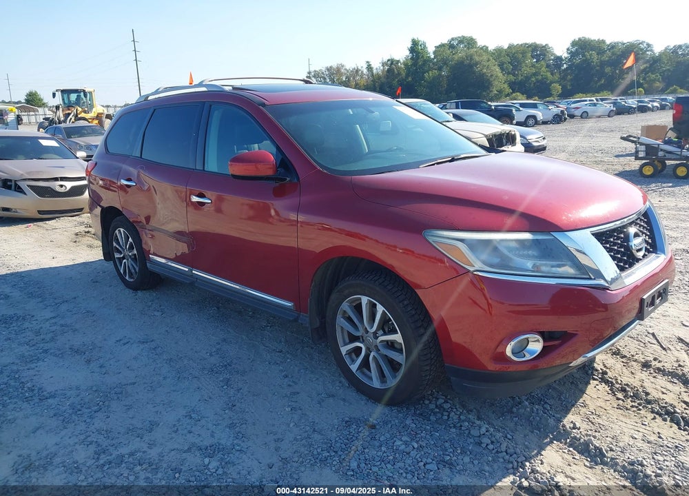 2013 NISSAN PATHFINDER SL VIN: 5N1AR2MN0DC602411