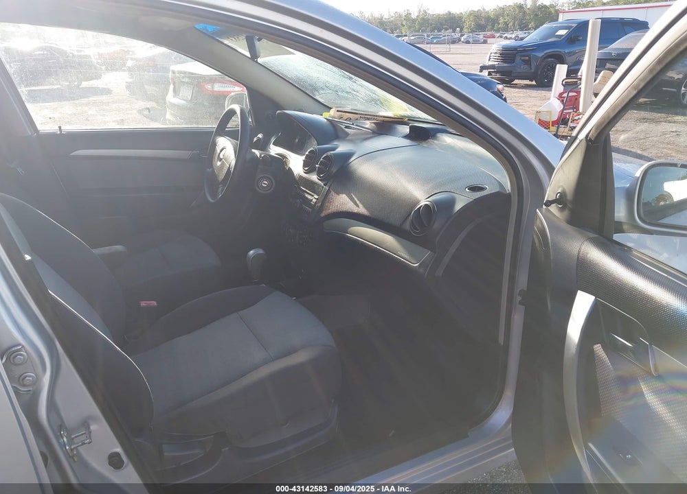 2009 CHEVROLET AVEO LT VIN: KL1TD66E89B656401