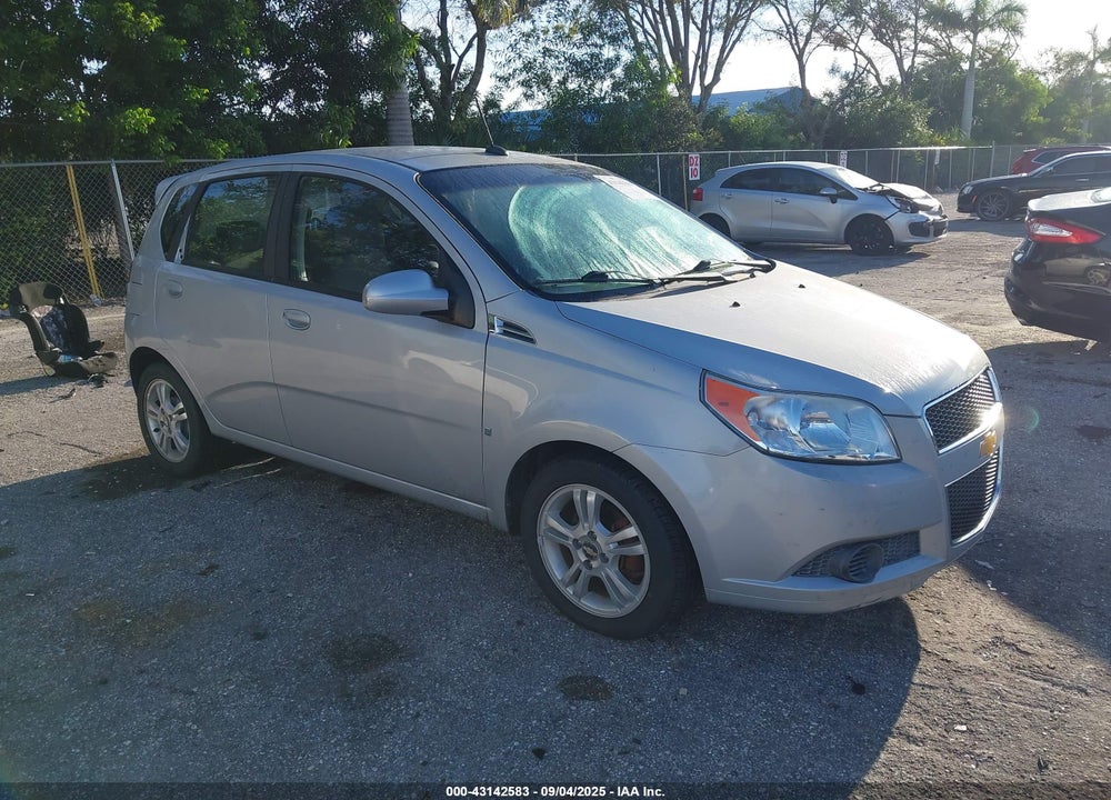 2009 CHEVROLET AVEO LT VIN: KL1TD66E89B656401