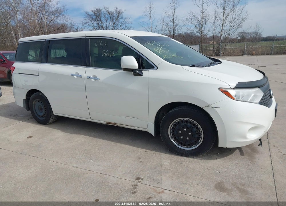 2015 NISSAN QUEST S VIN: JN8AE2KP2F9134173