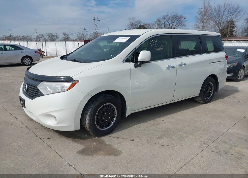 2015 NISSAN QUEST S VIN: JN8AE2KP2F9134173