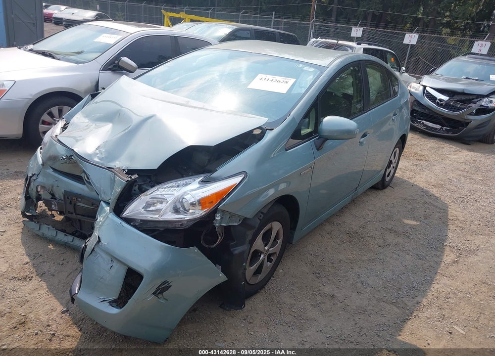 2015 TOYOTA PRIUS VIN: JTDKN3DU8F2001628