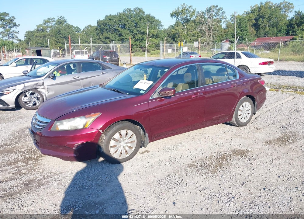 2012 HONDA ACCORD VIN: 1HGCP2F38CA178664
