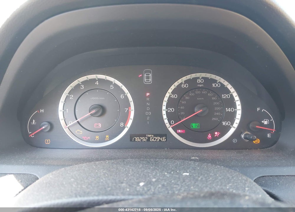 2012 HONDA ACCORD VIN: 1HGCP2F38CA178664