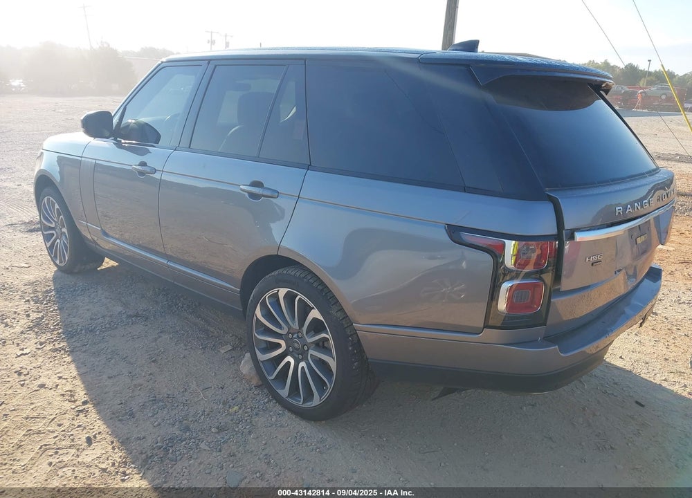 2020 LAND ROVER RANGE ROVER HSE VIN: SALGS2RU3LA597095