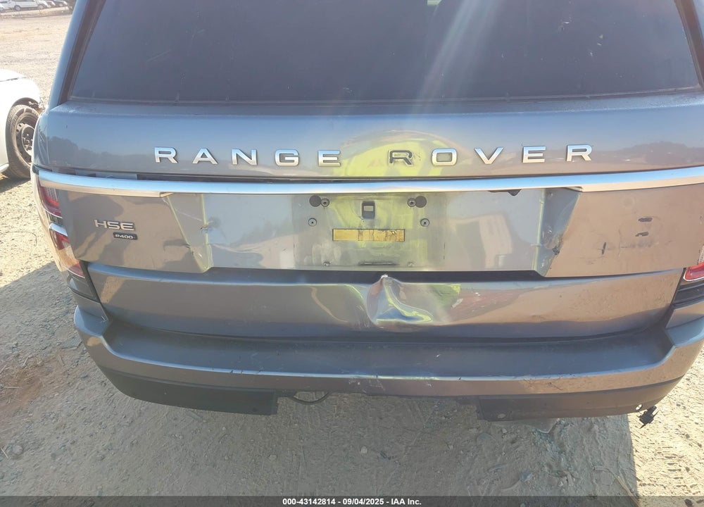 2020 LAND ROVER RANGE ROVER HSE VIN: SALGS2RU3LA597095