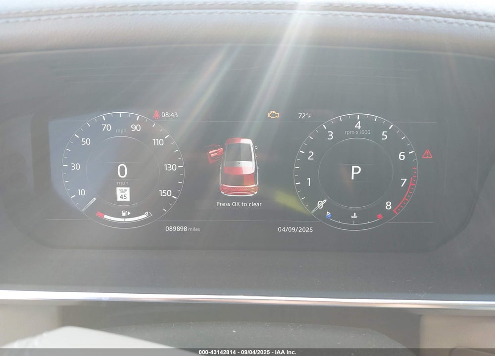 2020 LAND ROVER RANGE ROVER HSE VIN: SALGS2RU3LA597095