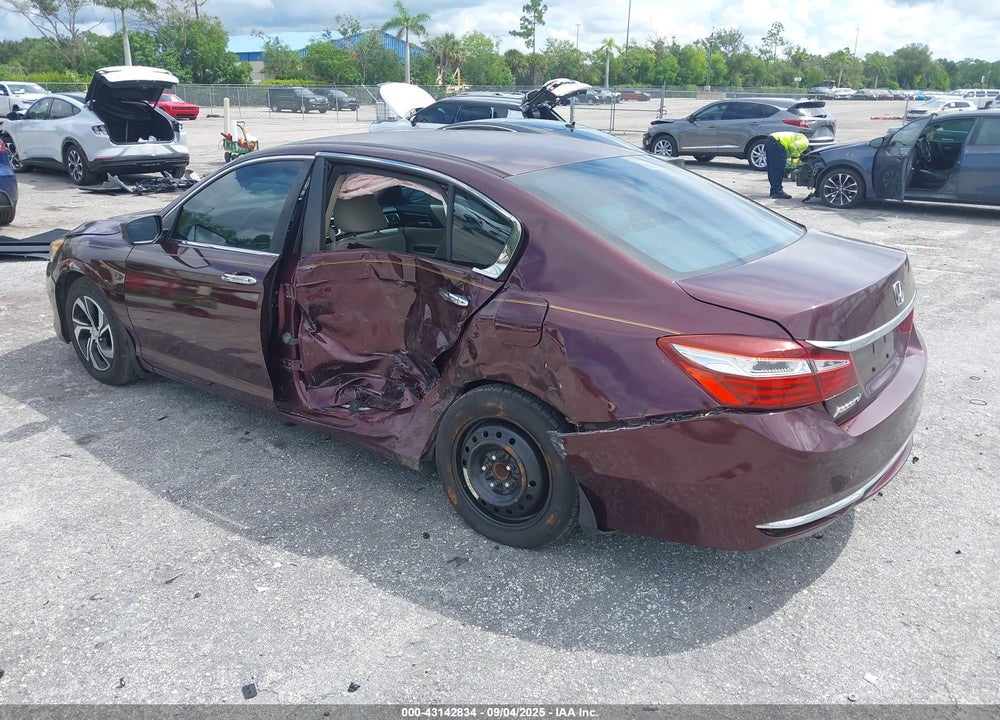 2016 HONDA ACCORD LX VIN: 1HGCR2F37GA216126