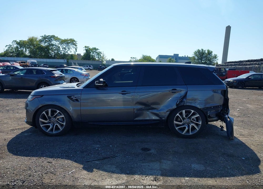 2019 LAND ROVER RANGE ROVER SPORT HSE VIN: SALWR2RV6KA827114