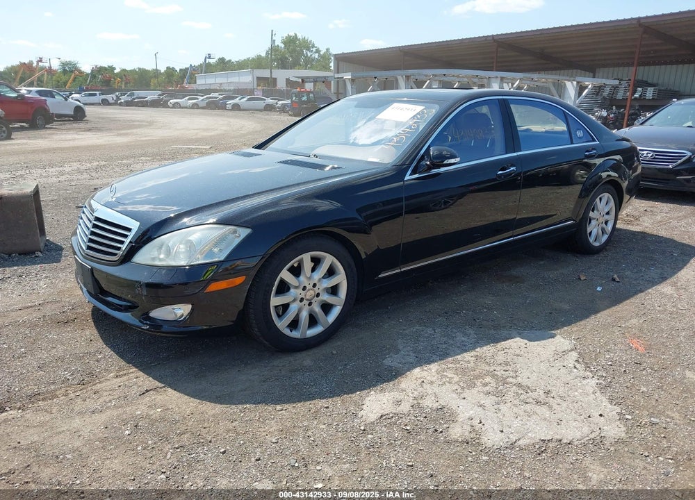 2008 MERCEDES-BENZ S 550 4MATIC VIN: WDDNG86X68A165907