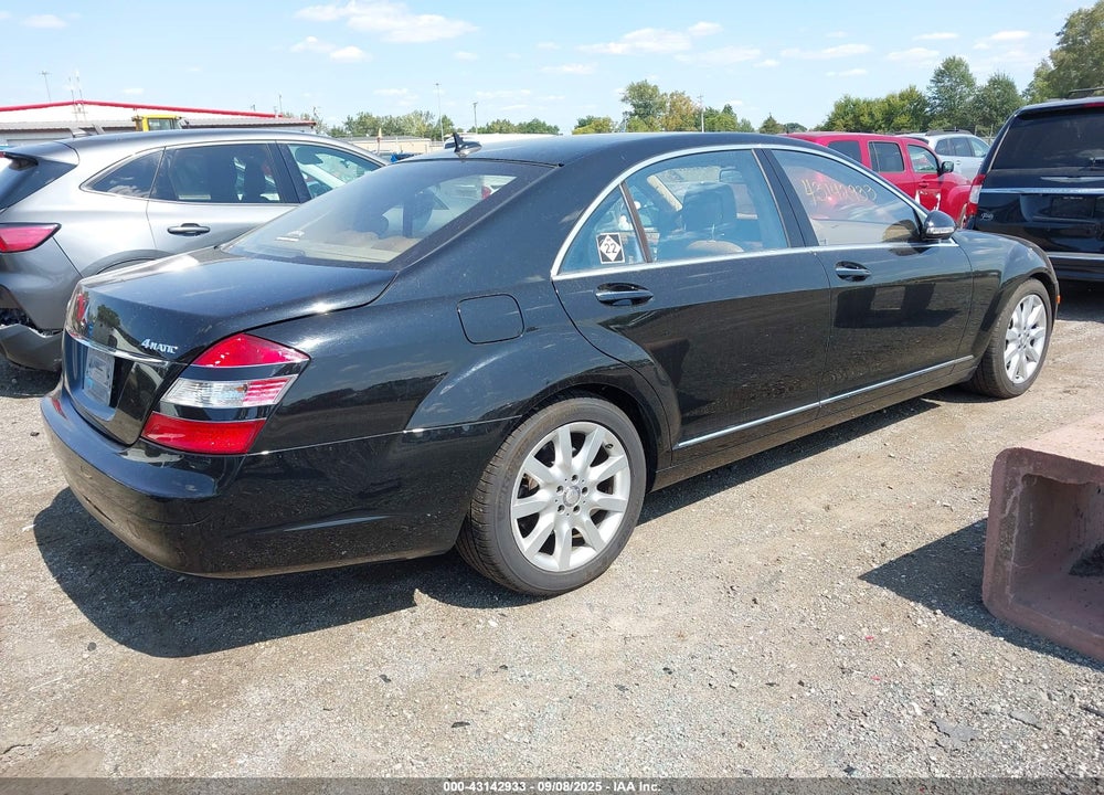 2008 MERCEDES-BENZ S 550 4MATIC VIN: WDDNG86X68A165907