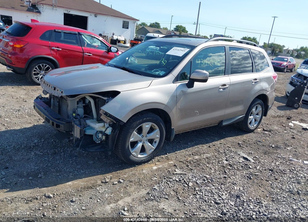 2016 SUBARU FORESTER VIN: JF2SJAFC6GH508998