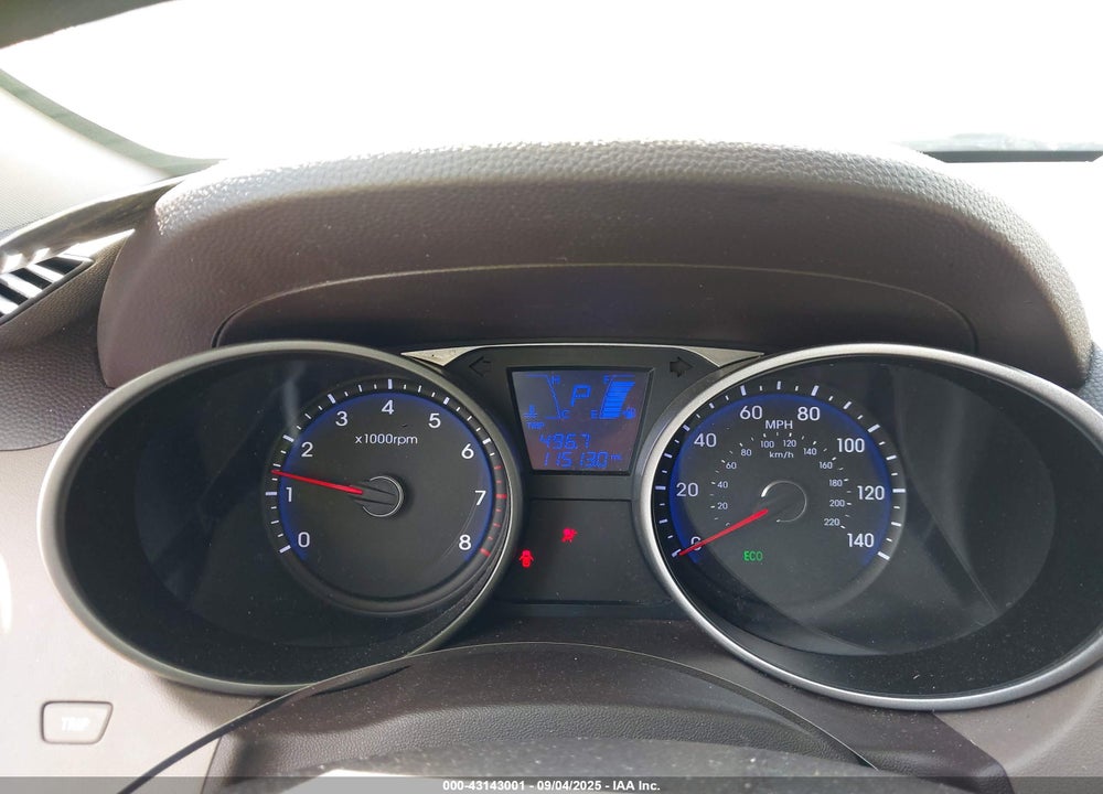 2012 HYUNDAI TUCSON VIN: KM8JU3ACXCU466515