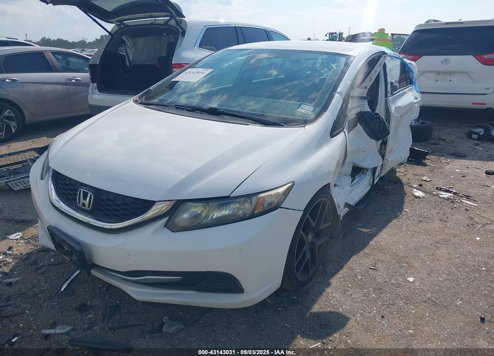 2013 HONDA CIVIC VIN: 2HGFB2F58DH537785