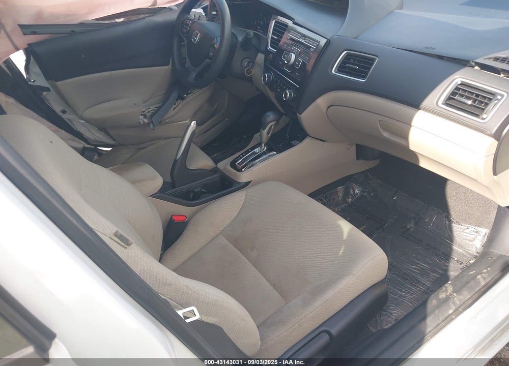 2013 HONDA CIVIC VIN: 2HGFB2F58DH537785