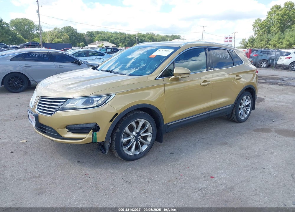 2015 LINCOLN MKC VIN: 5LMCJ1A99FUJ02677