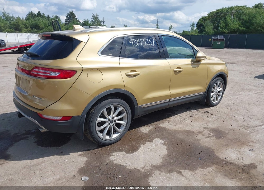 2015 LINCOLN MKC VIN: 5LMCJ1A99FUJ02677