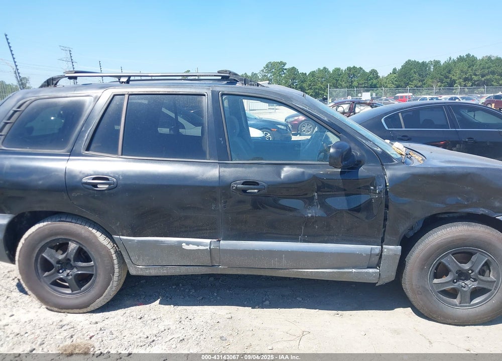 2004 HYUNDAI SANTA FE GLS VIN: KM8SC13D64U700460