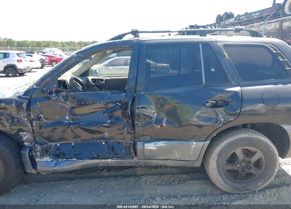 2004 HYUNDAI SANTA FE GLS VIN: KM8SC13D64U700460