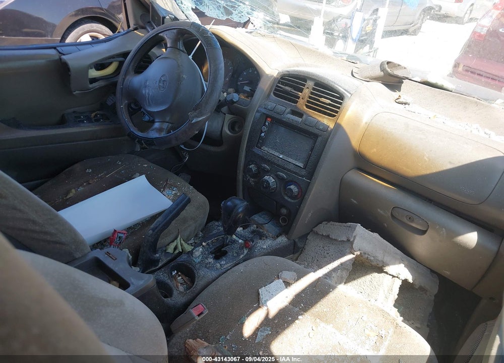 2004 HYUNDAI SANTA FE GLS VIN: KM8SC13D64U700460