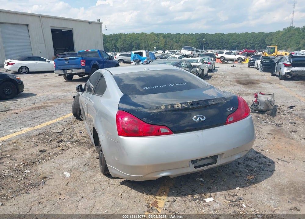 2008 INFINITI G37 VIN: JNKCV64E68M113784