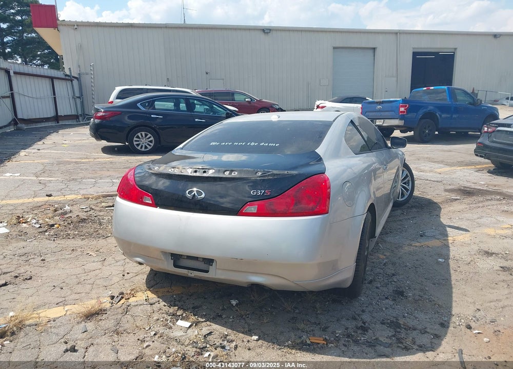 2008 INFINITI G37 VIN: JNKCV64E68M113784