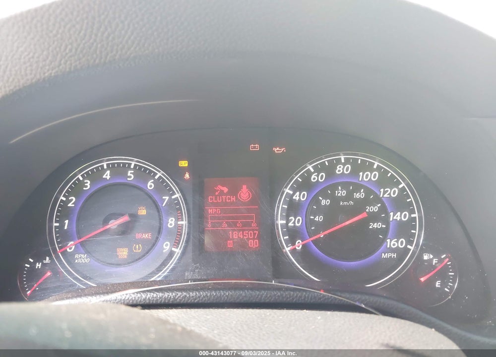 2008 INFINITI G37 VIN: JNKCV64E68M113784