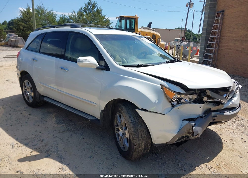 2009 ACURA MDX VIN: 2HNYD28249H533240