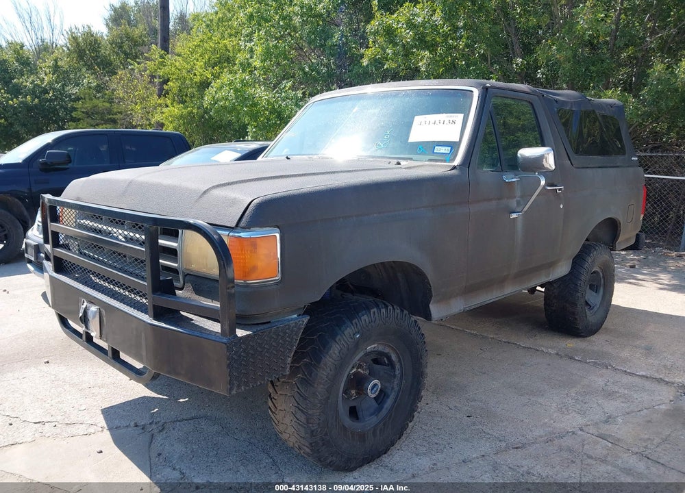 1987 FORD BRONCO U100 VIN: 1FMDU15N7HLA05752