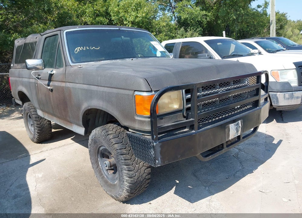 1987 FORD BRONCO U100 VIN: 1FMDU15N7HLA05752