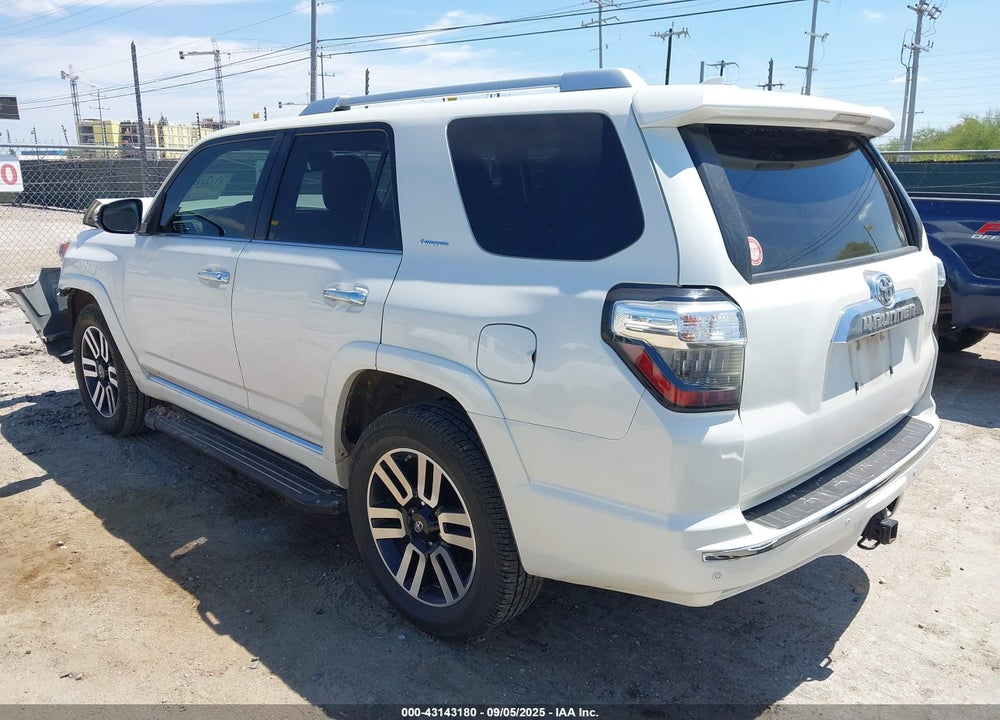 2016 TOYOTA 4RUNNER LIMITED VIN: JTEZU5JRXG5122962