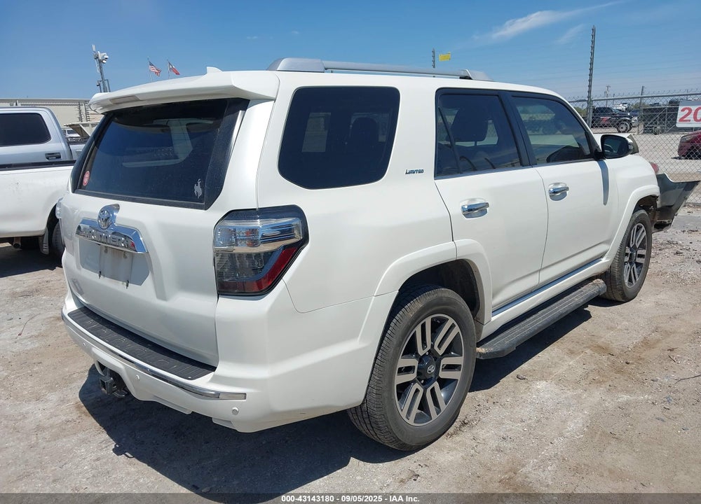 2016 TOYOTA 4RUNNER LIMITED VIN: JTEZU5JRXG5122962
