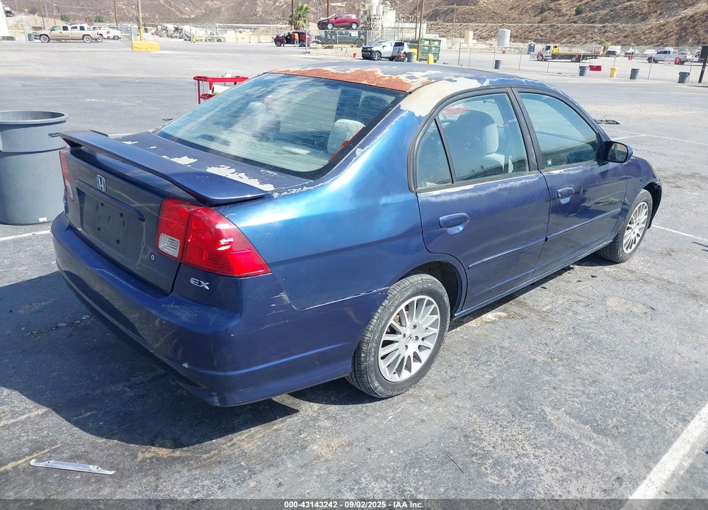 2005 HONDA CIVIC EX VIN: 2HGES26735H548224
