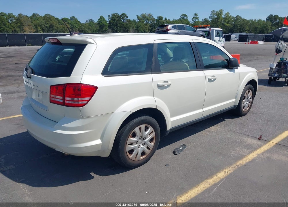 2014 DODGE JOURNEY VIN: 3C4PDCAB3ET134824