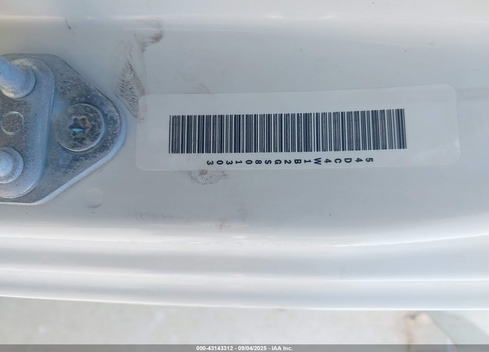 2016 ISUZU NPR HD GAS REG VIN: 54DC4W1B2GS801303
