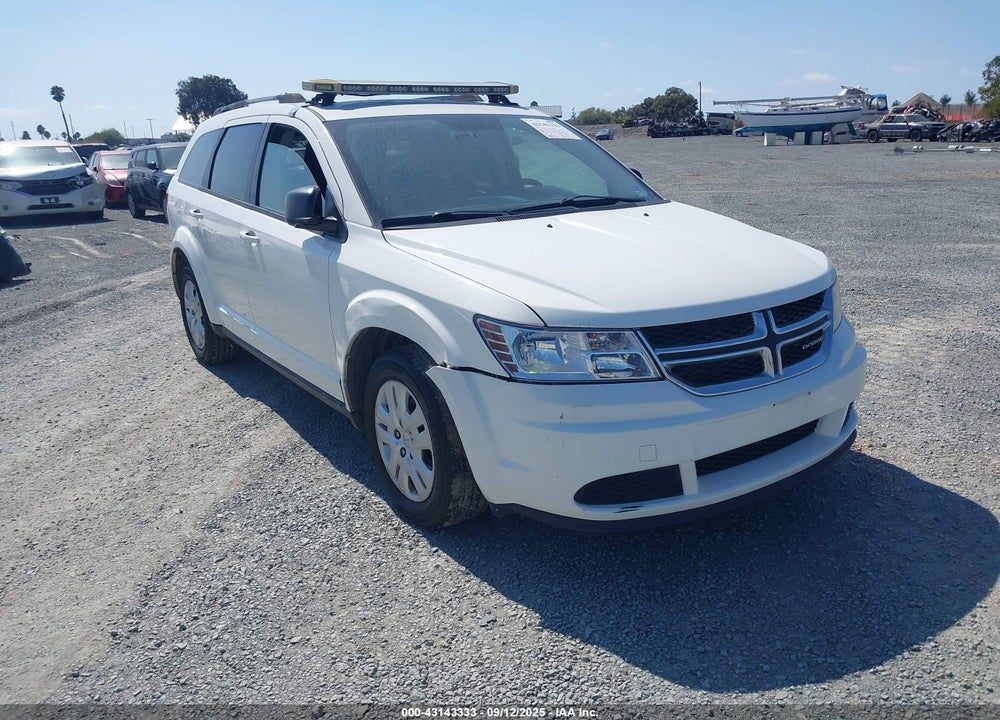 2017 DODGE JOURNEY SE VIN: 3C4PDCAB6HT676598