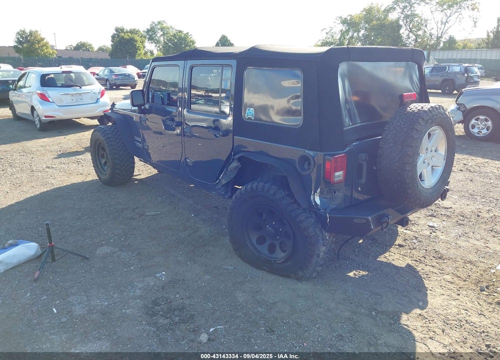 2017 JEEP WRANGLER UNLIMITED SPORT 4X4 VIN: 1C4BJWDG6HL713723