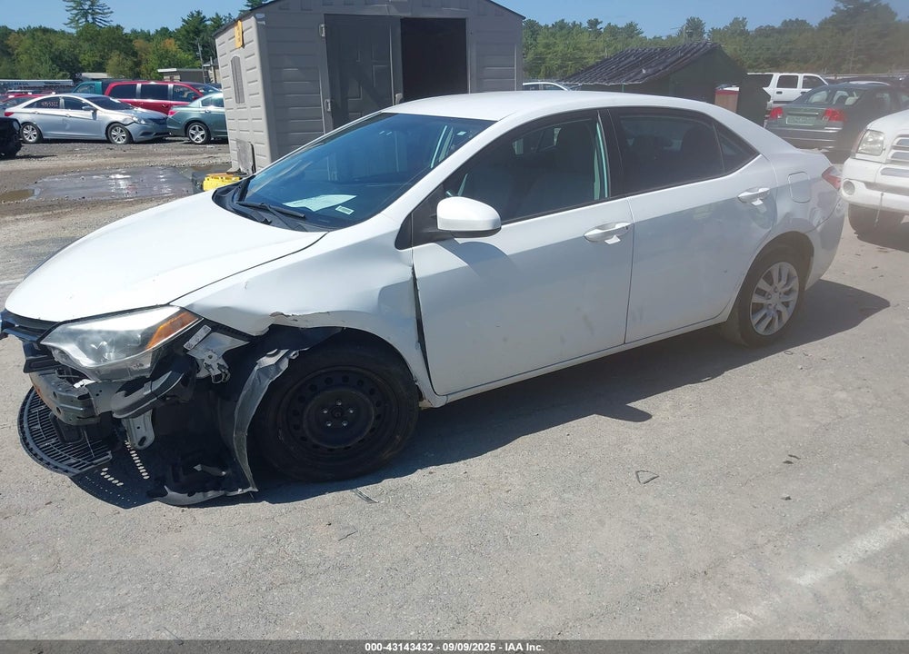 2015 TOYOTA COROLLA LE VIN: 2T1BURHE6FC355352