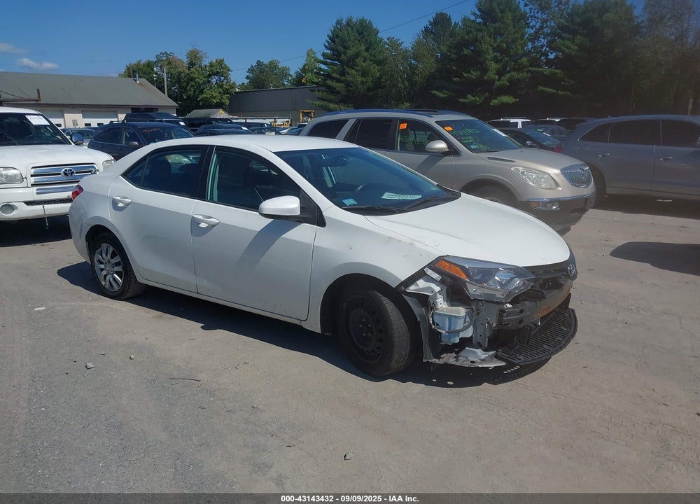 2015 TOYOTA COROLLA LE VIN: 2T1BURHE6FC355352